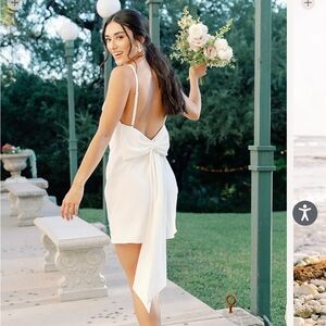 Revelry- Steph Crepe Mini Dress